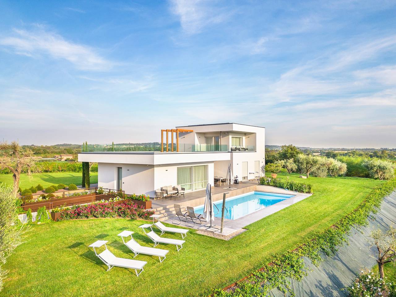 Ferienhaus für 12 Personen in Lazise, Gardasee-Berge