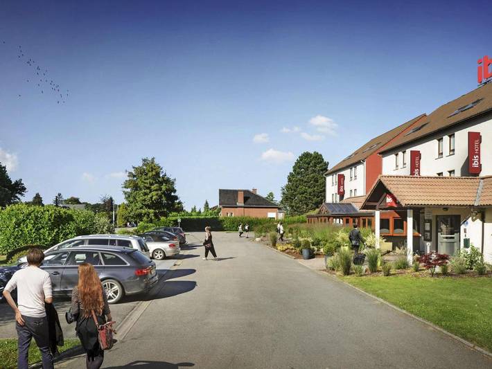 Hôtel pour 3 personnes, avec jardin à Fleurus