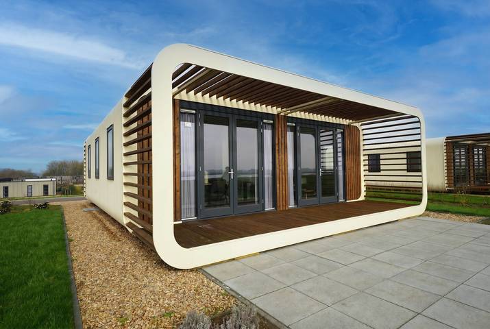 Ferienhaus für 6 Personen, mit Balkon/Terrasse und Terrasse sowie Garten
