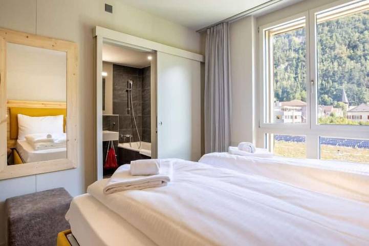 Ferienwohnung für 6 Personen, mit Sauna und Garten in Meiringen - 4