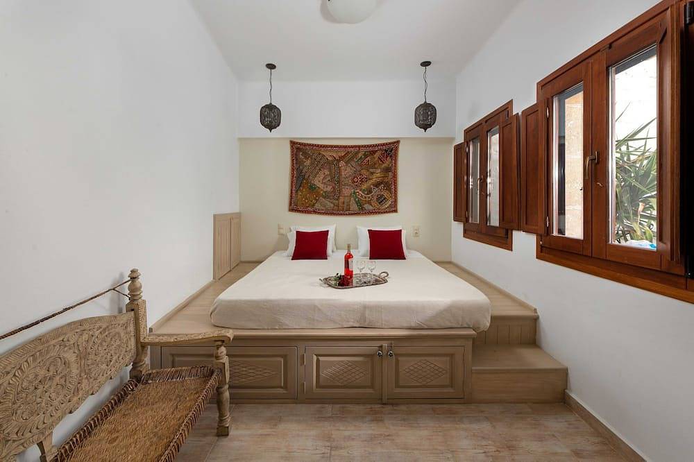 Villa Eleni Lindos 3 Schlafzimmer Luxushaus mit Whirlpool in Lindos Beach, Lindos