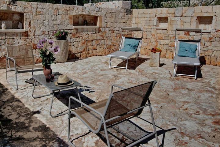 Gîte pour 4 personnes, avec jardin, adapté aux familles à Castellana Grotte - 4