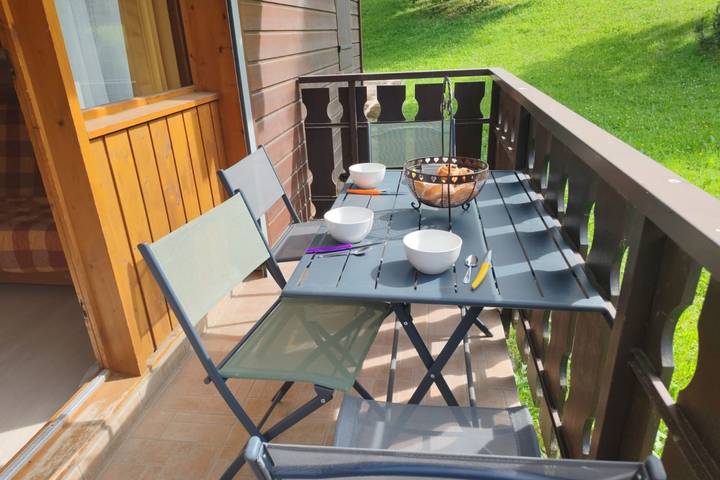 Appartement de vacances pour 4 personnes, avec balcon, adapté aux familles à La Clusaz