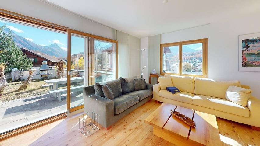 Ferienhaus für 8 Personen, mit Terrasse und Garten sowie Ausblick in Celerina - 2