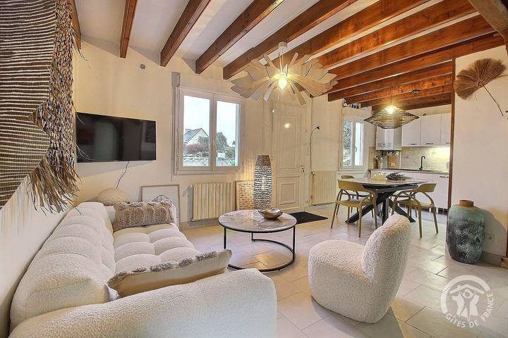 Gîte pour 4 personnes, avec Terrasse et Jardin dans L Armor - 3