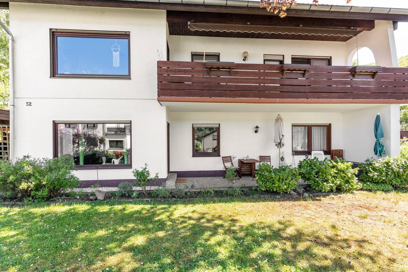 Ganze Wohnung, Fewo Wanderbar am Rhein mit privater Terrasse, privatem Garten und Wi-Fi in Kamp-Bornhofen, Mittelrhein