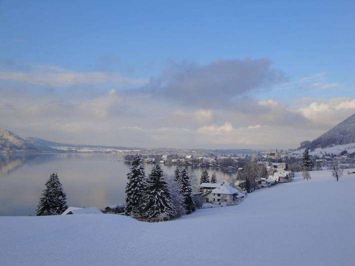 Ferienwohnung für 4 Personen, mit Seeblick und Terrasse sowie Garten am Attersee - 3