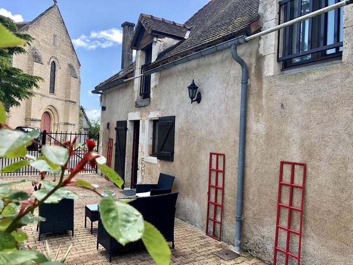Location de vacances pour 6 personnes, avec Terrasse ainsi que Jardin et Vue à Vicq-sur-Gartempe