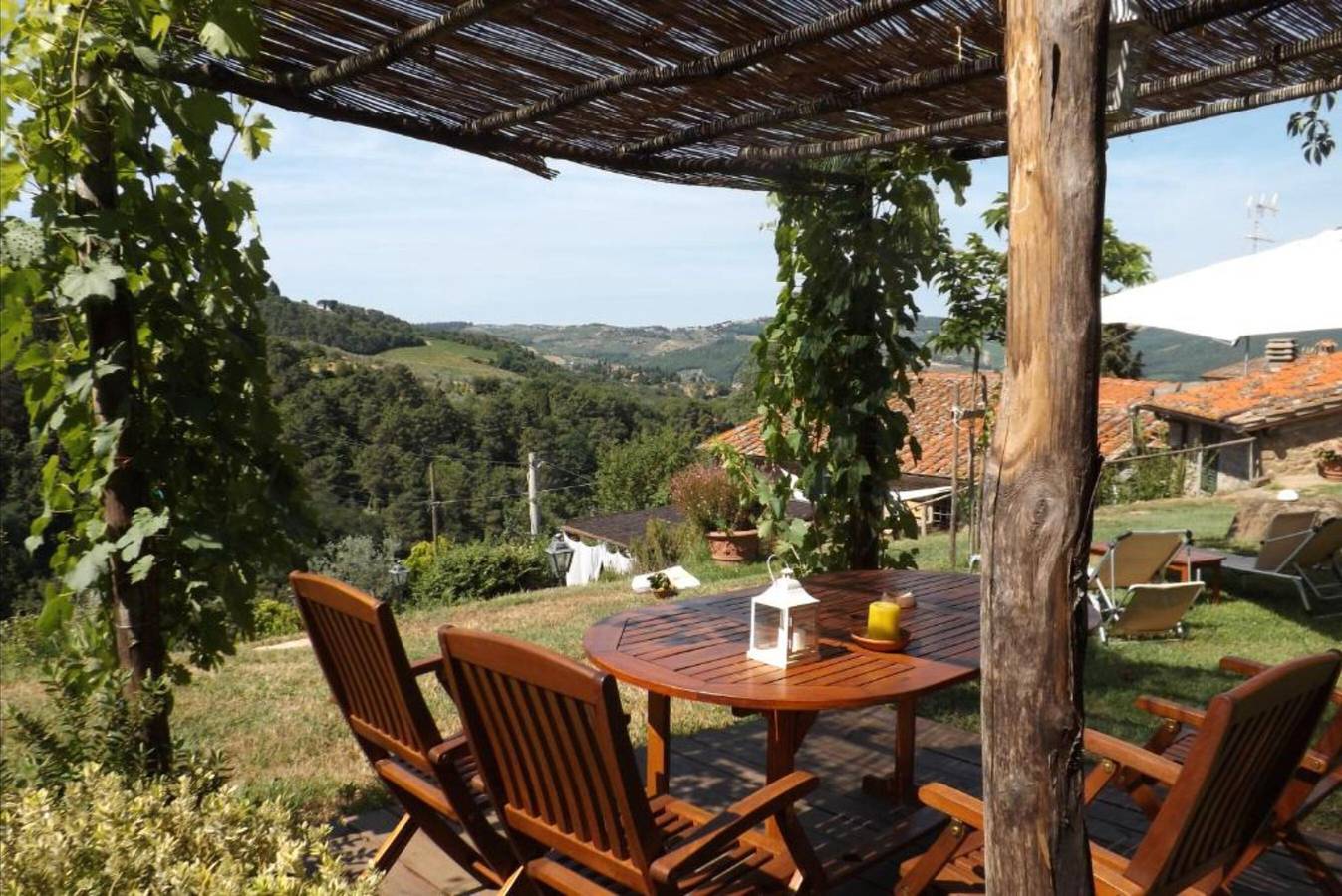 Ολόκληρο το διαμέρισμα, Apartment 'Canto Dei Merli' with Private Terrace, Private Garden and Wi-Fi in Chianti