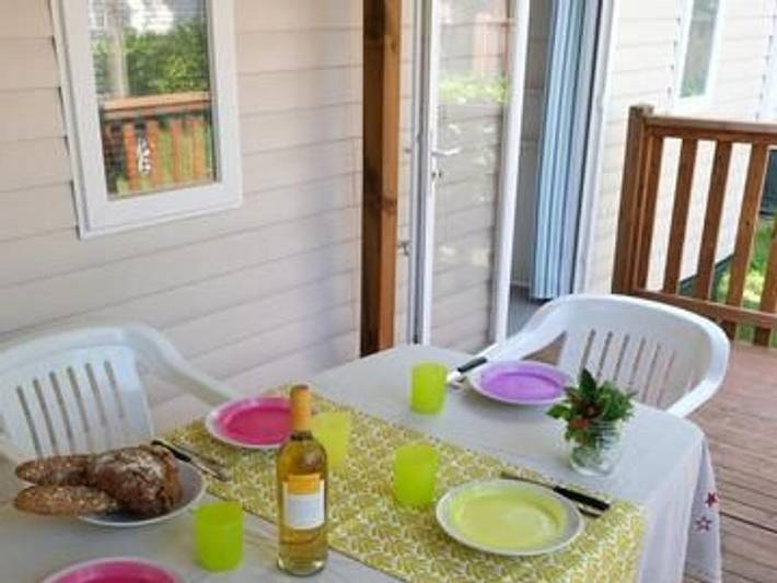 Camping Castello - Mobilheim 7 personen - Happy Premium in Sithonia Halbinsel