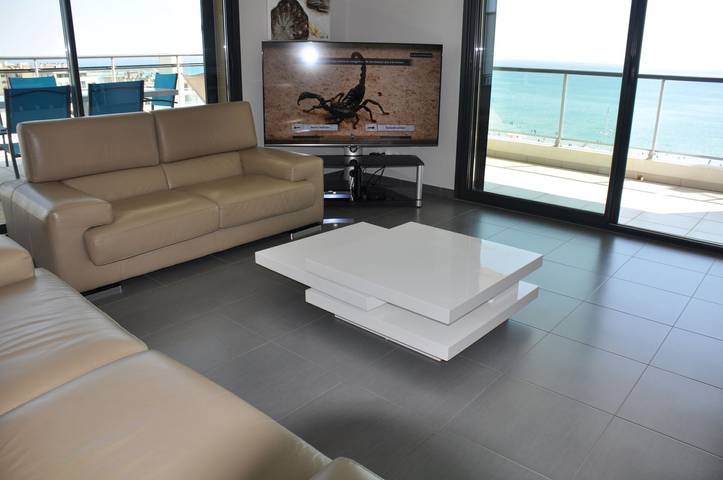 Gîte pour 10 personnes, avec balcon et vue sur le lac dans Canet-Plage - 4