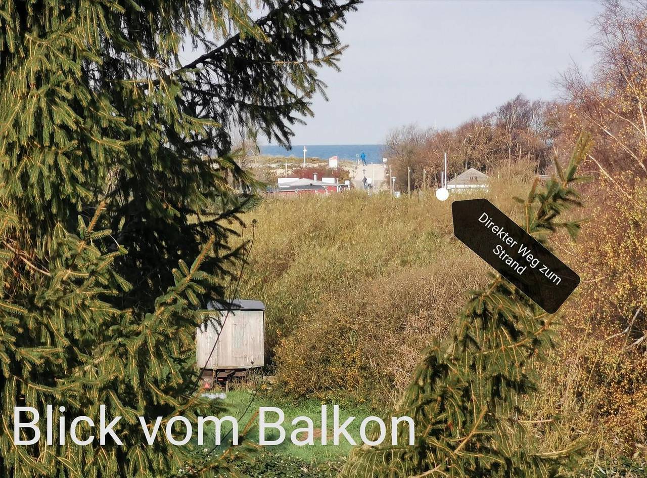 Apartamento entero, Strandnahe Fewo im Dachgeschoss mit zwei Balkone und Fahrrädern. in Graal-Müritz, Rostock y sus alrededores