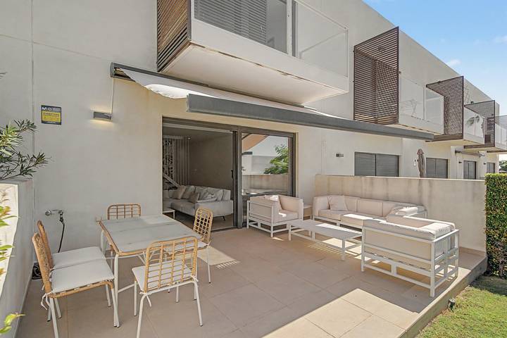 Ferienhaus 'Great Townhouse Close To The Beach' mit Meerblick, WLAN und Klimaanlage in Manilva, Málaga Provinz