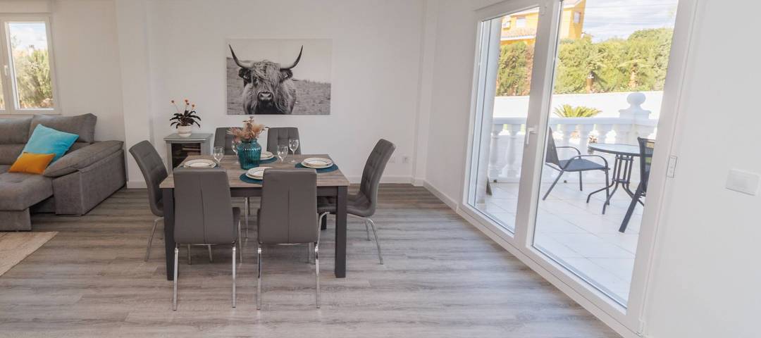 Casa rural para 8 personas, con jardín en Liria - 4