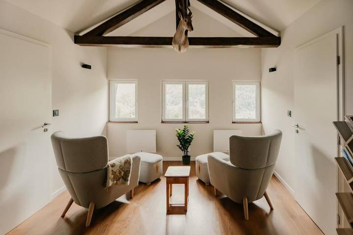 Gîte pour 12 personnes, avec jardin et vue, adapté aux familles à Vacheresse - 2