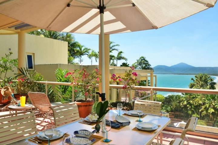 Ferienwohnung für 6 Personen, mit Ausblick und Pool sowie Balkon - 1