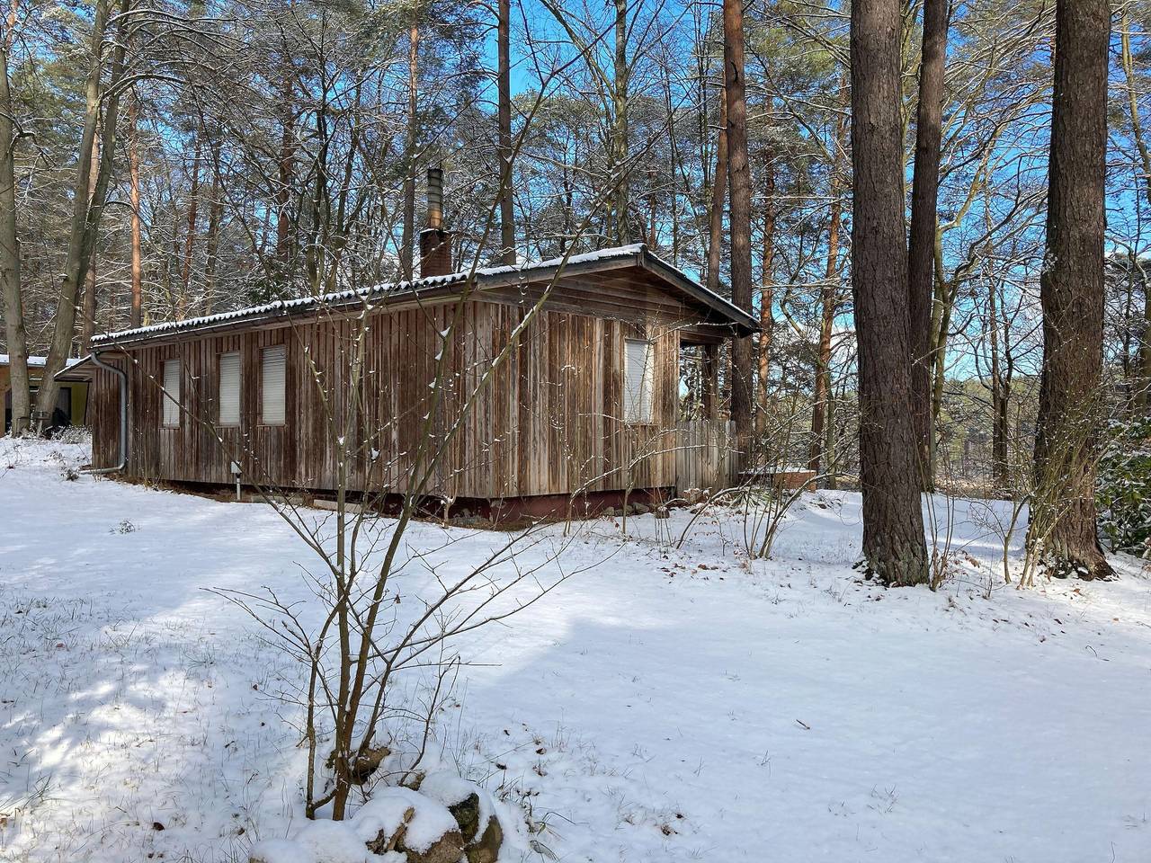 Schöner Bungalow am Zenssee in Lychensee, Lychen