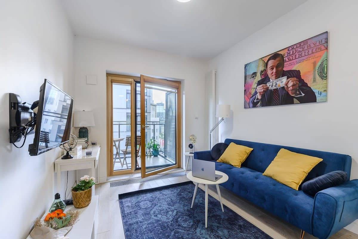 Appartamento intero, Lumina apartment in Mennica Residence Warsaw in Varsavia, Masowien