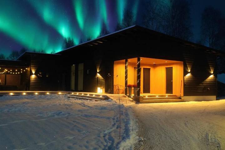 Villa för 6 Personer, med bubbelpool samt bastu och terass i Finland
