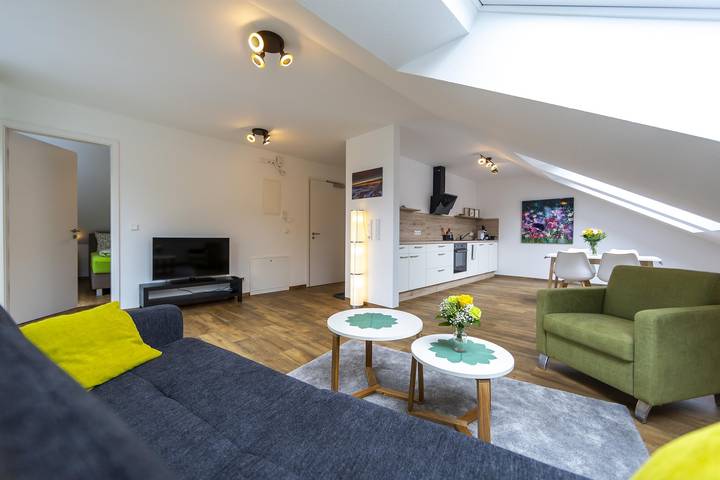 Ferienwohnung für 4 Personen, mit Balkon, mit Haustier in Gersfeld - 4