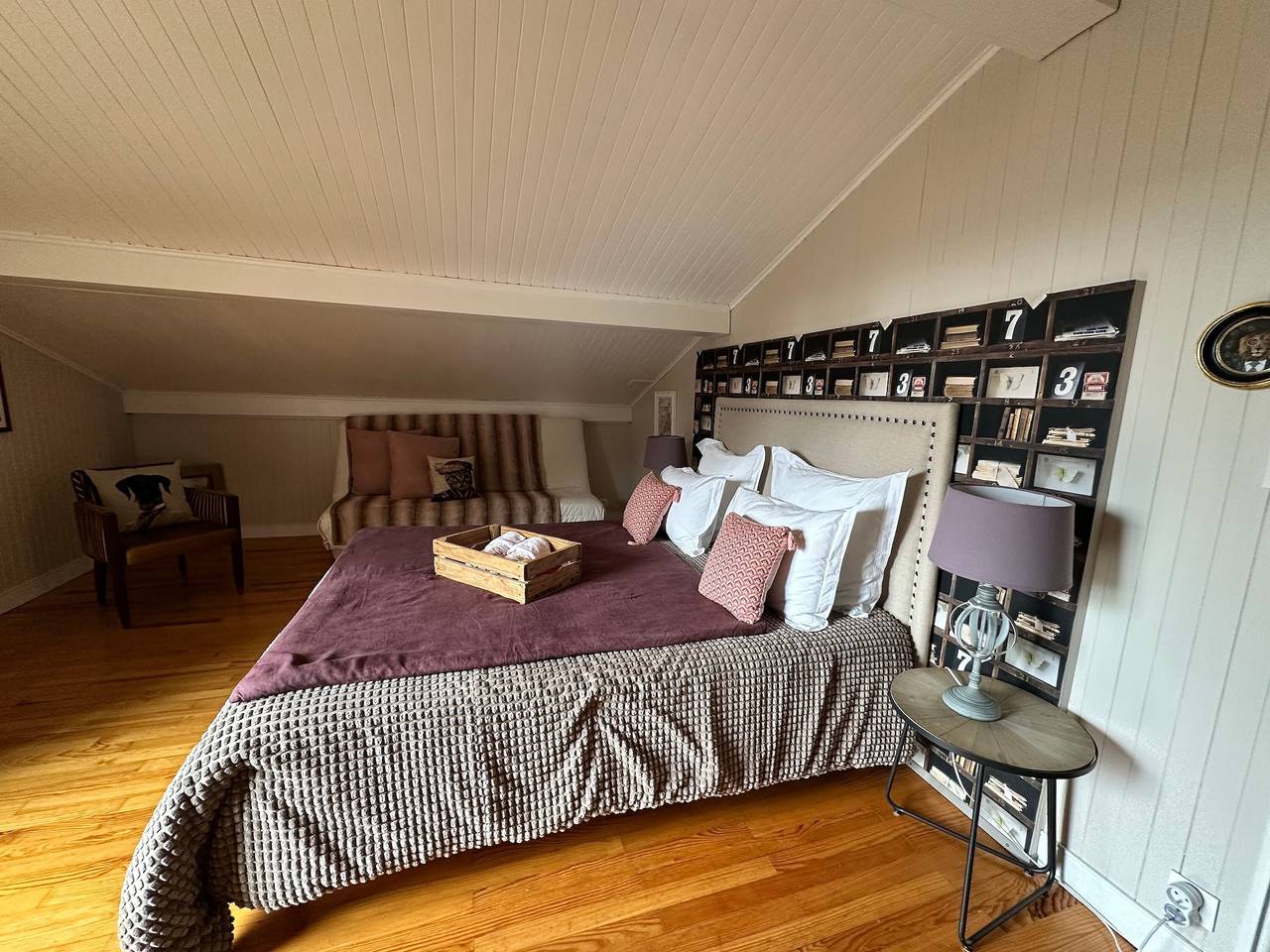 Chambre d’hôtes « Le Grenier de Jeanne » avec vue montagne, piscine partagée et Wi-Fi in Fillière, Région d'Annecy