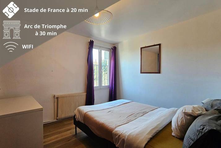 Appartement de vacances pour 2 personnes, avec jardin