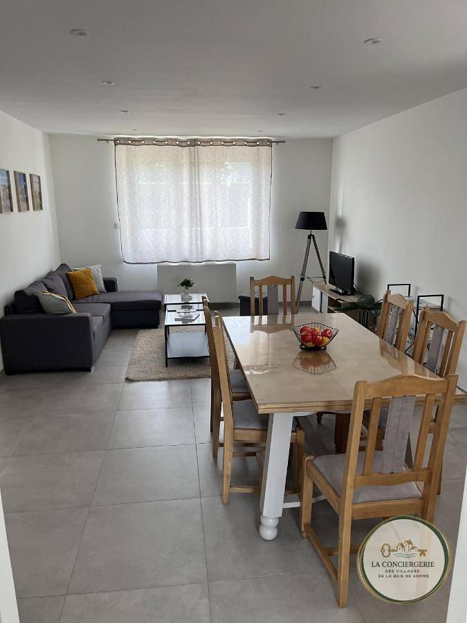 Location de vacances pour 4 personnes, avec jardin à Saint-Blimont