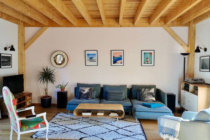 Ferienhaus für 10 Personen, mit Garten