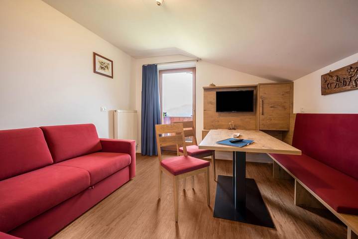 Ferienwohnung für 4 Personen, mit Balkon und Garten sowie Sauna in Meransen - 4