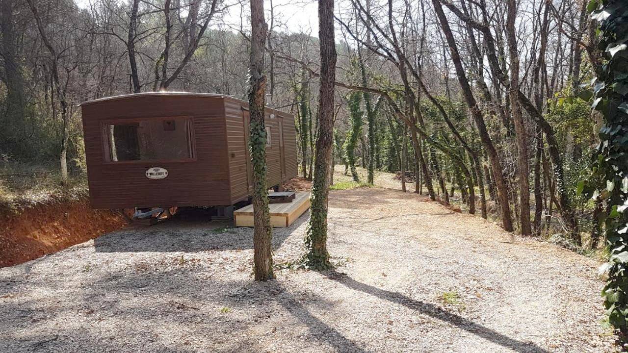 Mobil Home à la ferme, en Provence in Grambois, Parc naturel régional du Luberon