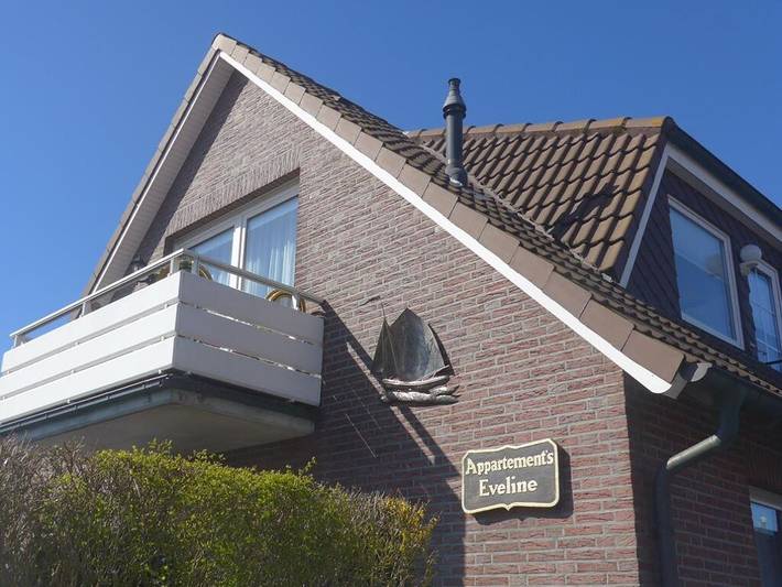 Ferienhaus für 4 Personen, mit Balkon und Balkon/Terrasse auf Borkum