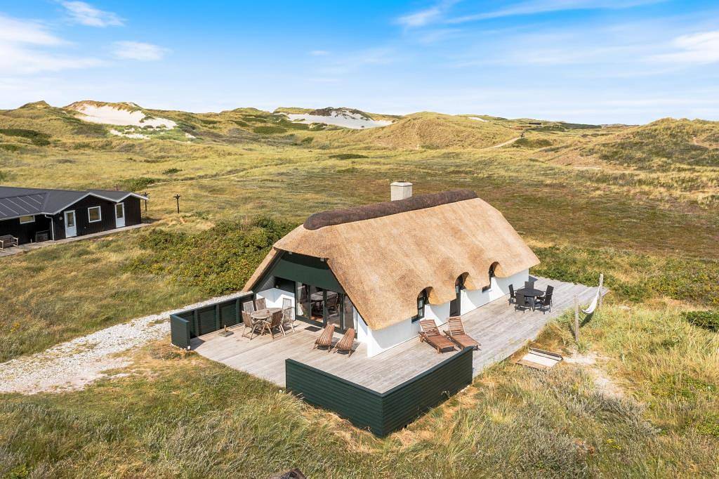 Charmantes Reetdachhaus in sehr schöner Lage in Skodbjerge, Haurvig