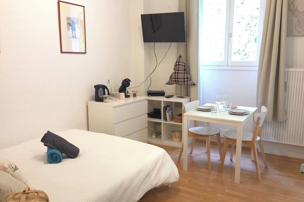 Ganze Wohnung, Charming studio in the heart of uriage in Saint-Martin-d'Uriage, Nationalpark Écrins