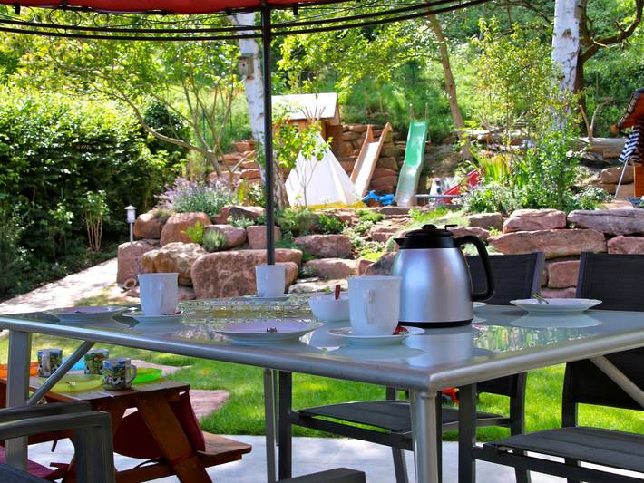 Ferienwohnung für 8 Personen, mit Garten und Sauna sowie Ausblick in Franken - 3
