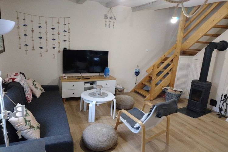 Ganzjähriges Ferienhaus mit Kamin, 3 Schlafzimmer in Kopalino, powiat wejherowski
