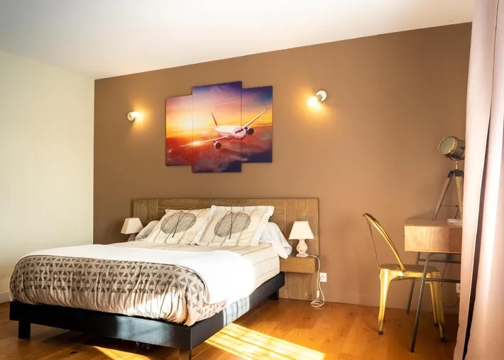 Bed and breakfast for 2 people, with sauna and view as well as pool and garden - 1