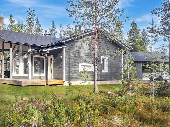 Villa mella in Lappland