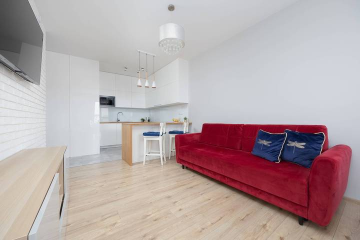 Apartament wakacyjny dla 8 osób, z Ogród w Bemowo