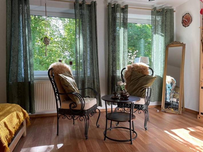 Ferienhaus für 2 Personen, mit Terrasse und Garten sowie Ausblick in Peenehagen