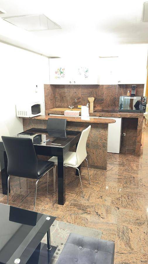 Appartement de vacances pour 3 personnes, avec jardin