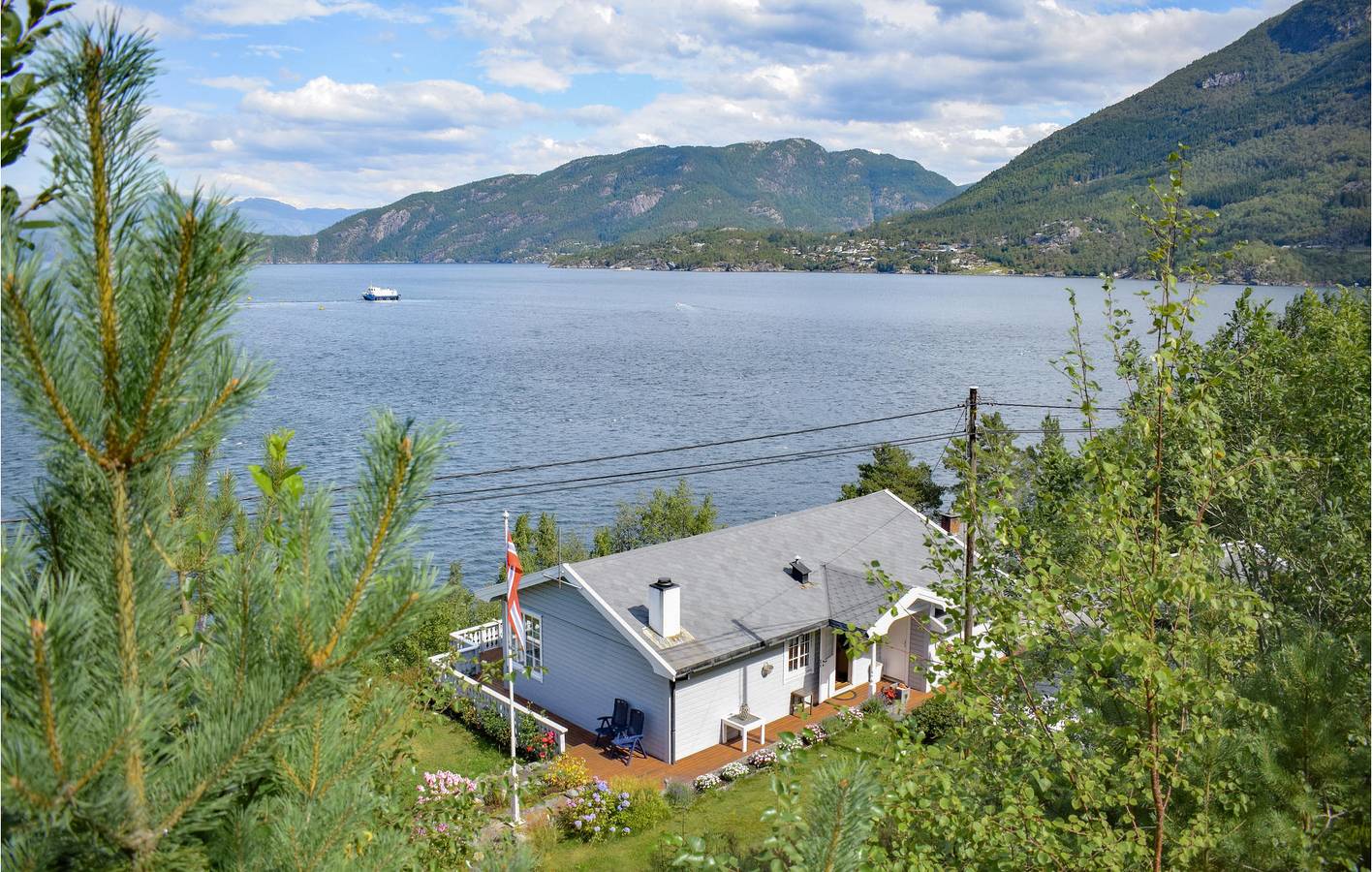 Ferienhaus für 6 Personen mit Garten in Hardangerfjord