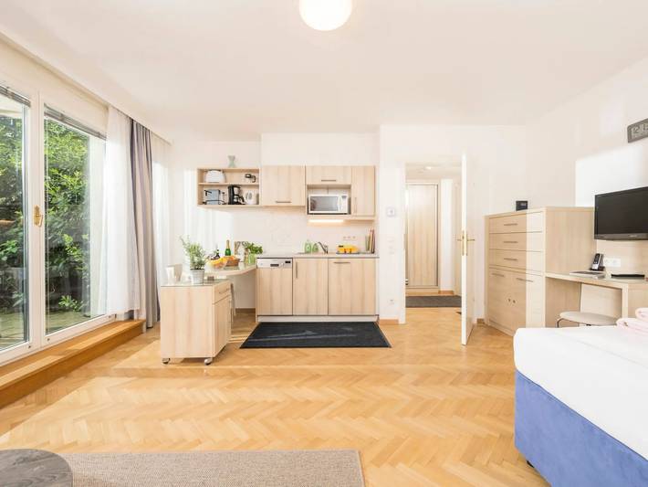 Ferienwohnung für 2 Personen, mit Garten