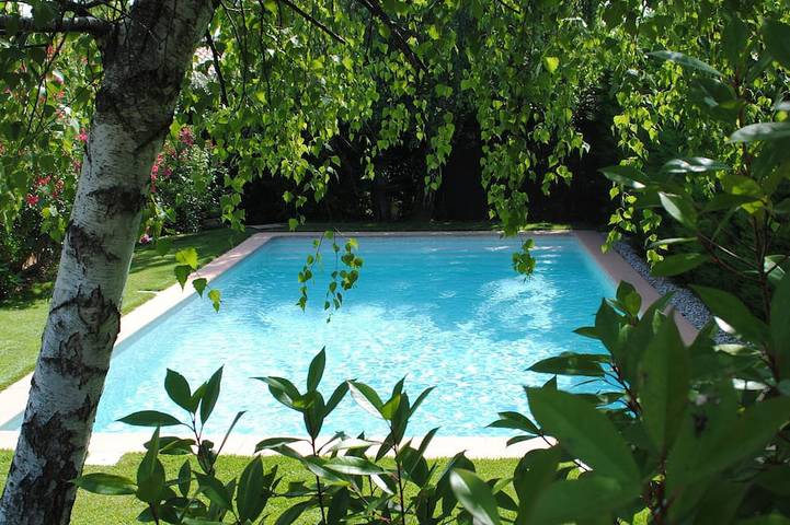 Maison de vacances pour 4 personnes, avec piscine ainsi que jardin et terrasse - 1