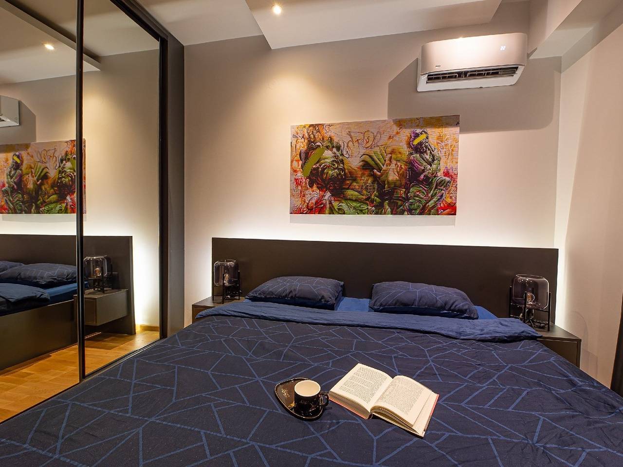 Ganze Wohnung, Night Pearl - Deluxe Apartment mit Balkon und Stadtblick in Bar, Montenegro