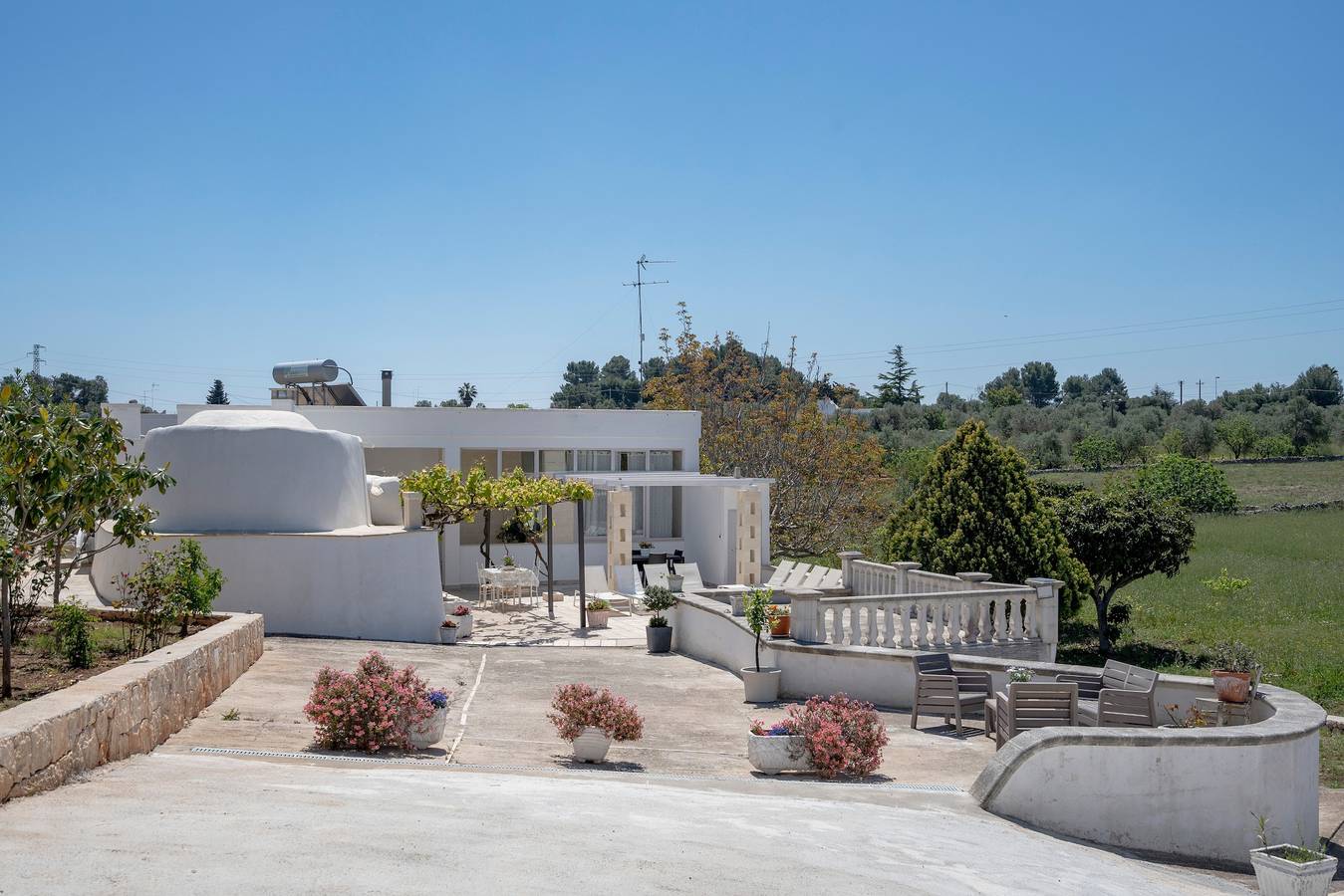 Villa 'Stellina e Trullo Cecé' con terrazza privata, Wi-Fi e aria condizionata in Ostuni, Salento