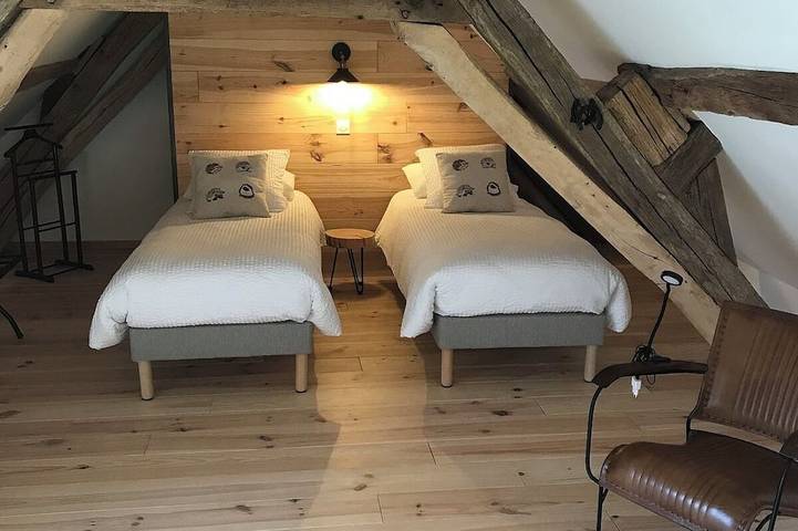Gîte pour 4 personnes, avec jardin ainsi que jacuzzi et terrasse à Marcilly-en-Gault - 3