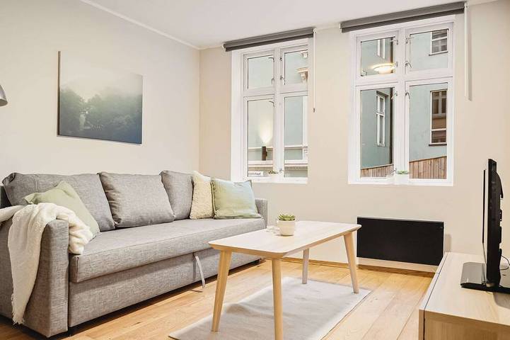 Ferieleilighet for 4 personer, med hage, dyr tillatt i Hordaland