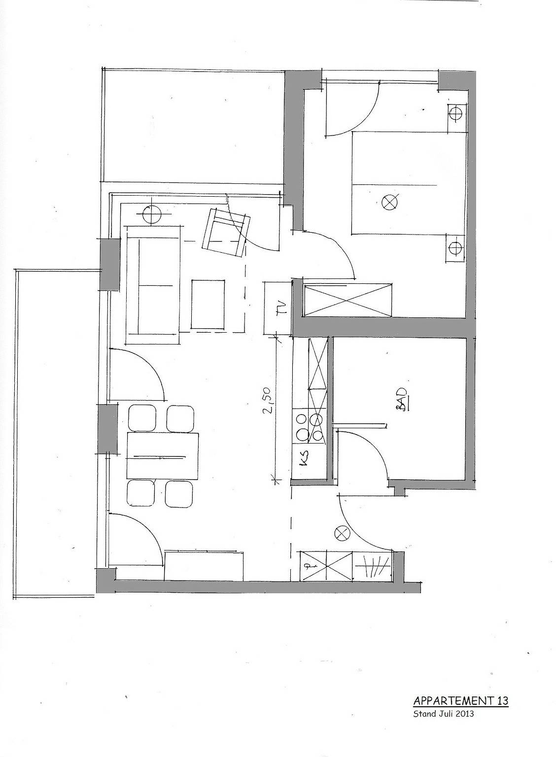 Apartamento vacacional entero, Apartment 13 "Möwennest", Blickrichtung offenes Meer/Binnenhafen Nord in Eckernförde, Bay of Eckernförde
