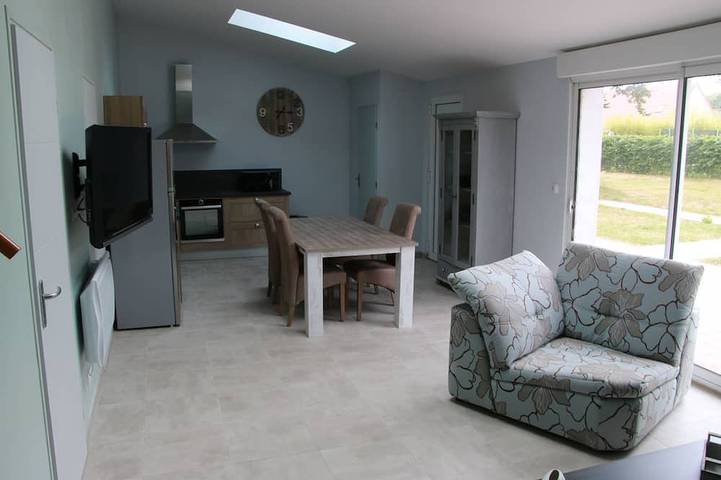 Gîte pour 4 personnes, avec jardin