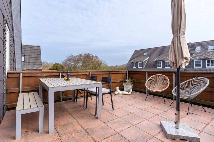 Ganze Wohnung, Ferienwohnung mit Dachterrasse am Ordinger Deich in St. Peter-Ording in St. Peter-Ording, Eiderstedt